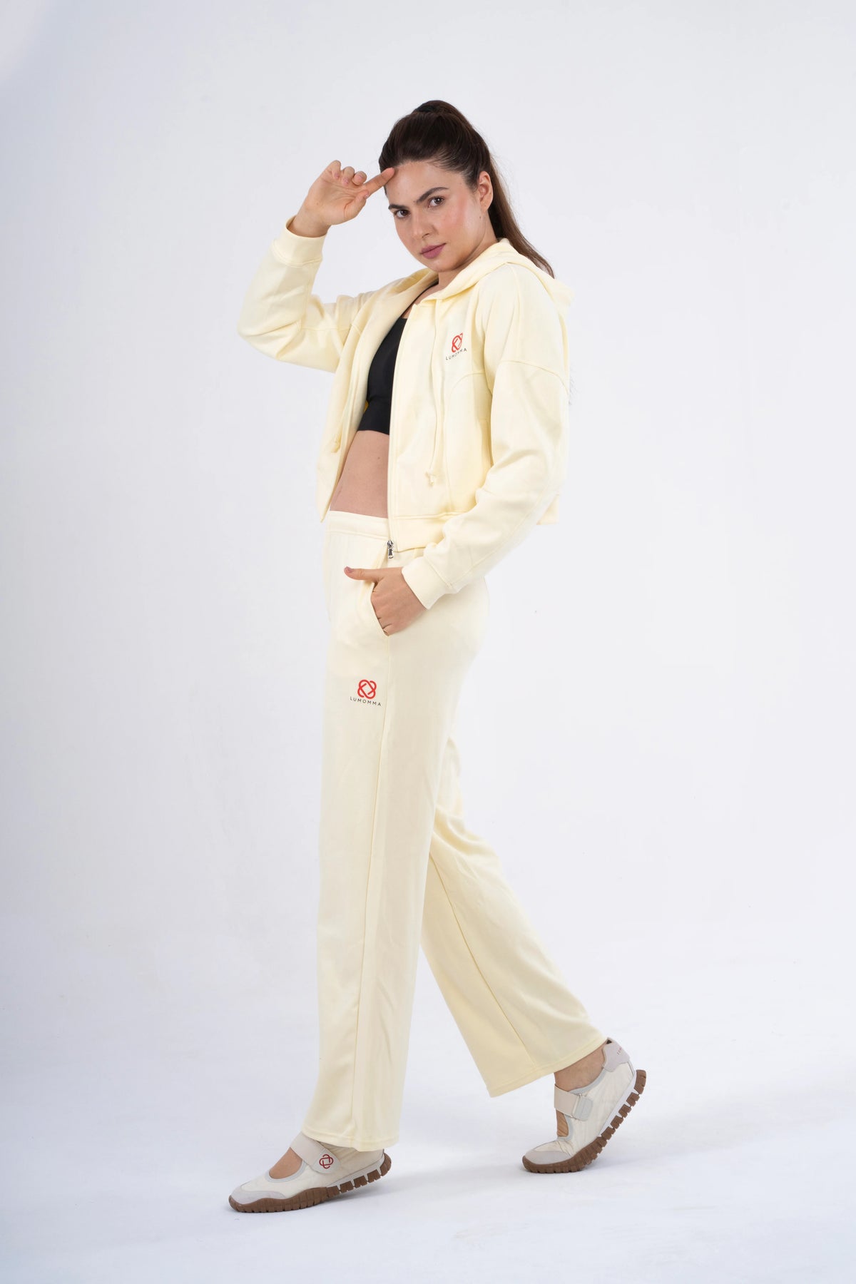 Halo Pullover Or Halo Hoodie | Butter Yellow