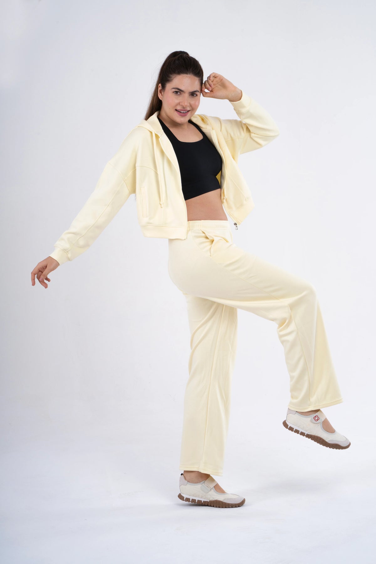 Halo Full Pants | Butter Yellow