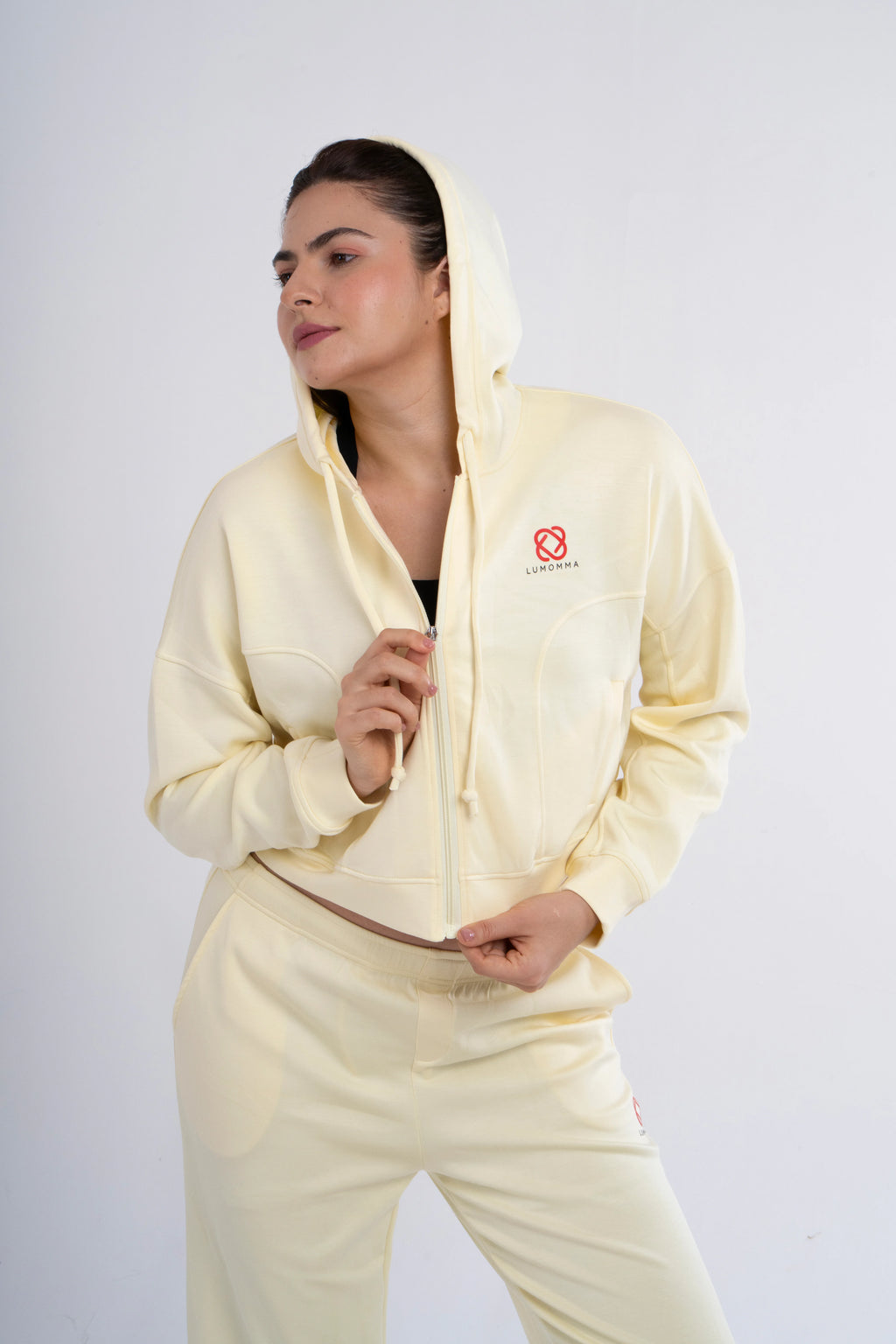Halo Pullover Or Halo Hoodie | Butter Yellow