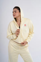 Halo Pullover Or Halo Hoodie | Butter Yellow