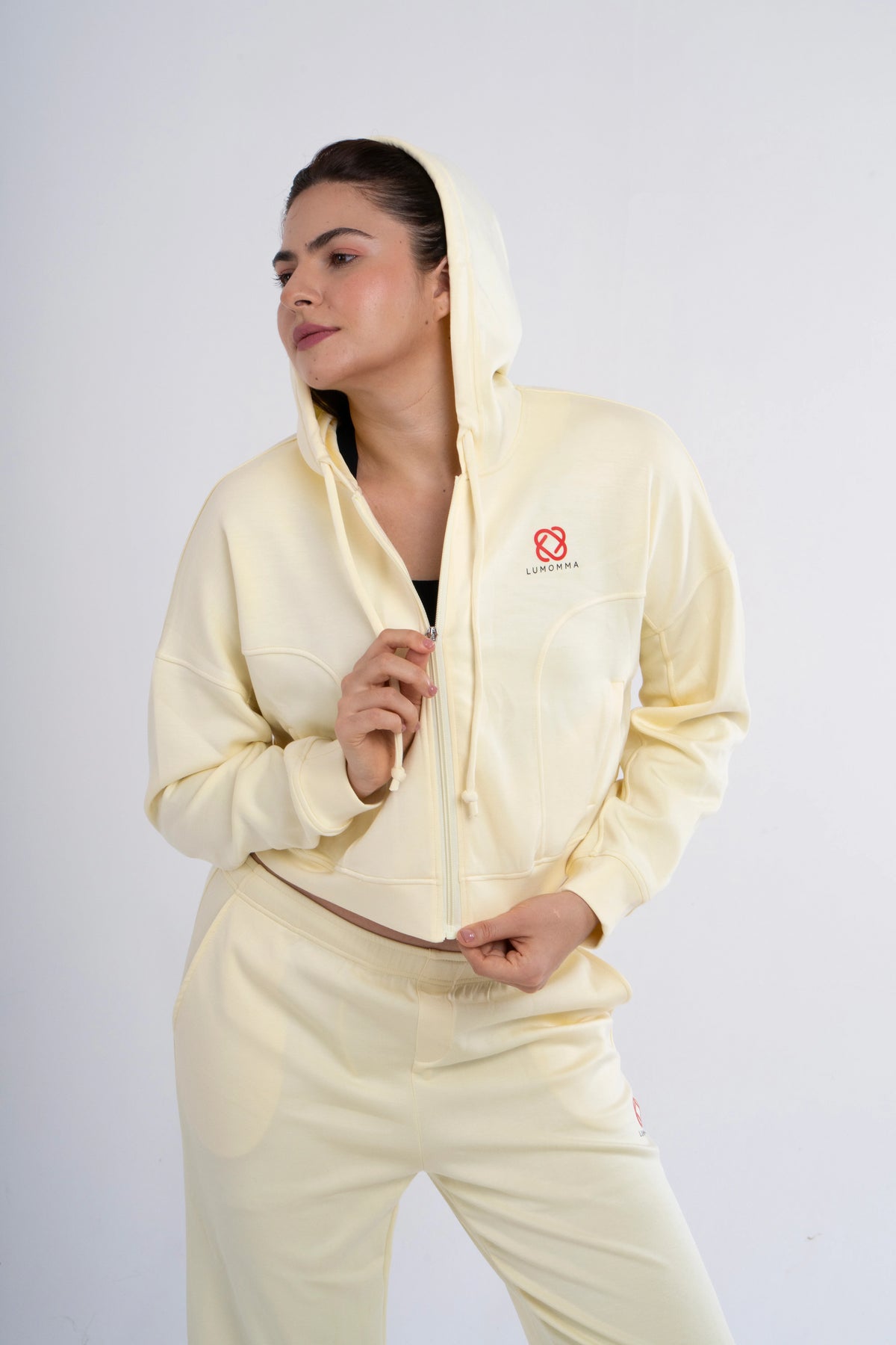 Halo Pullover Or Halo Hoodie | Butter Yellow