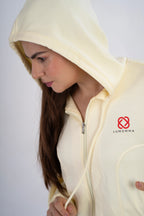 Halo Pullover Or Halo Hoodie | Butter Yellow
