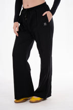 Nova Active Cotton Pants | Black