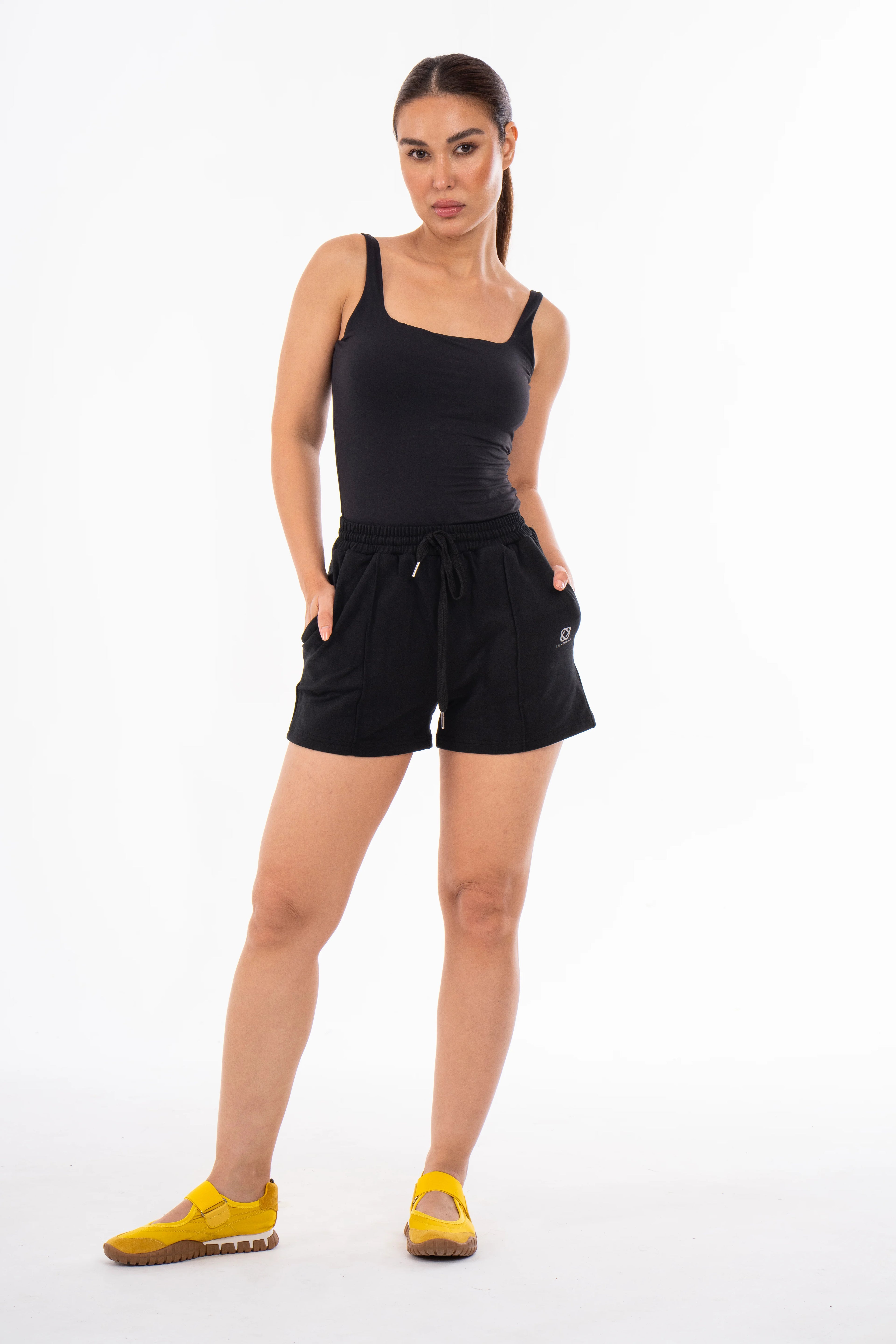 Glide Tank Top | Black