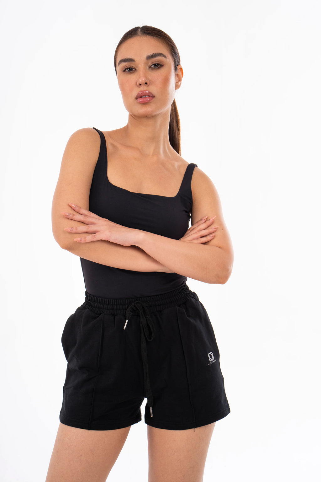 Glide Tank Top | Black