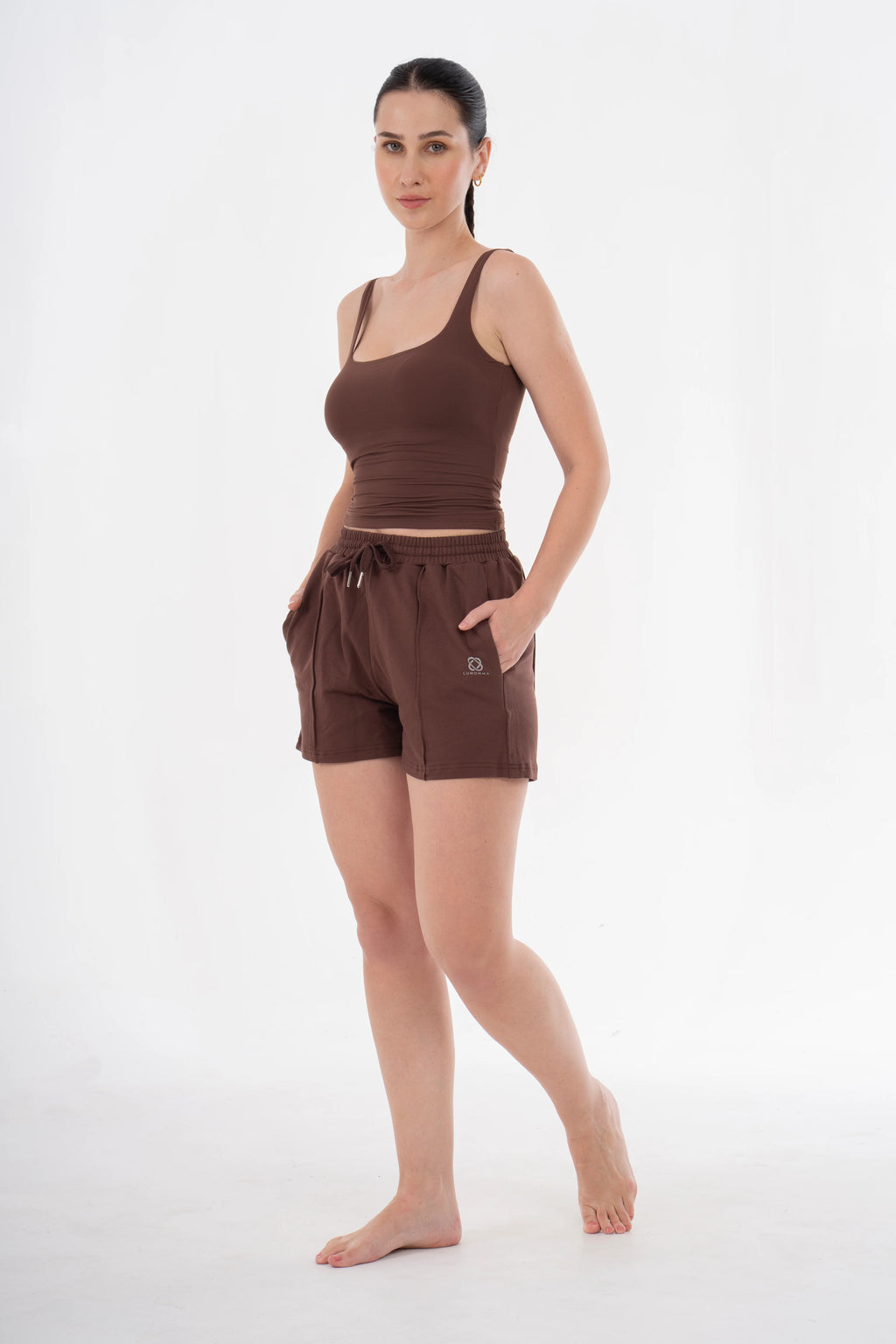 Glide Tank Top | Brown