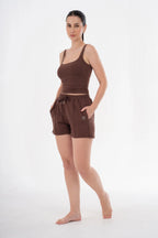 Glide Tank Top | Brown