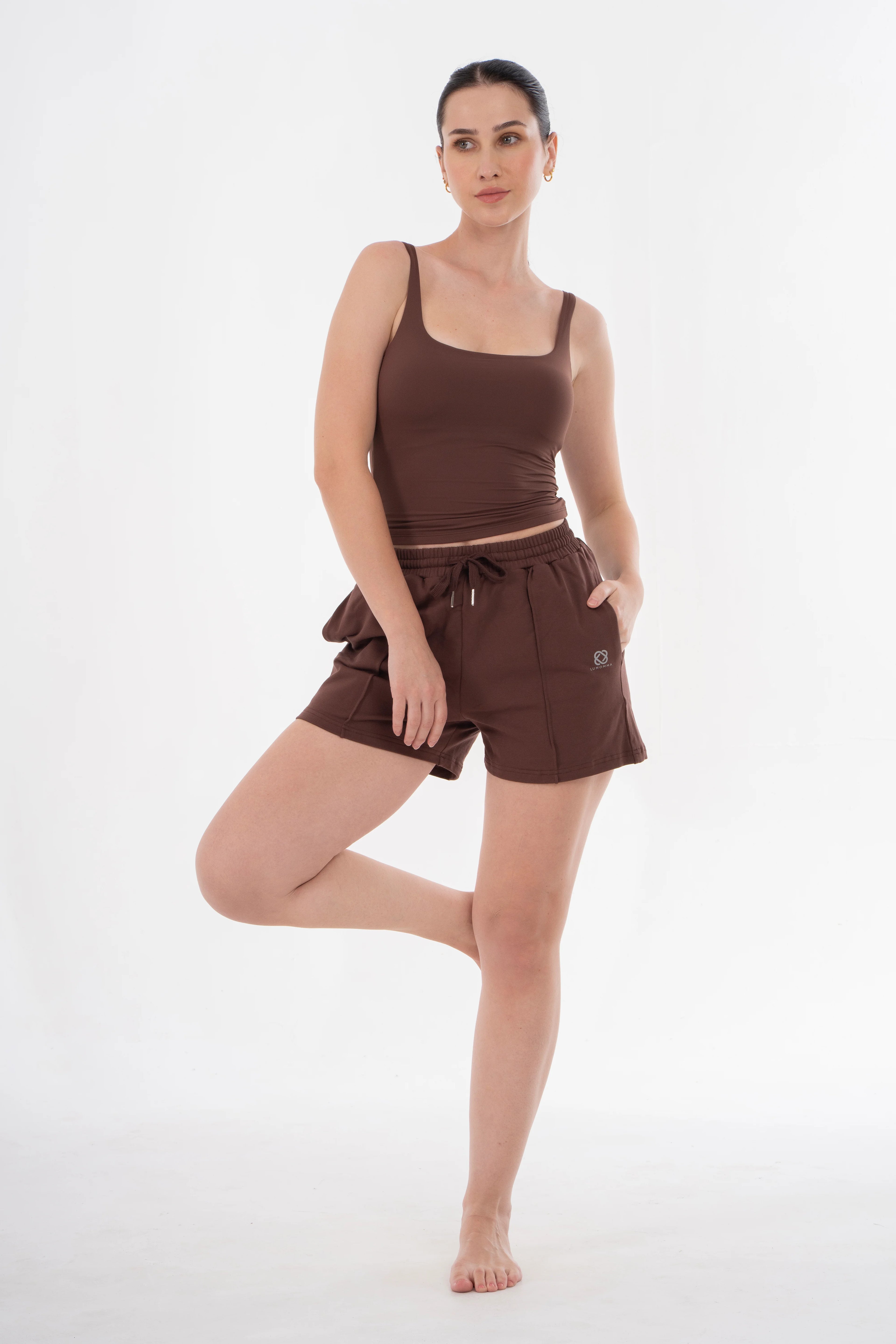 Glide Tank Top | Brown