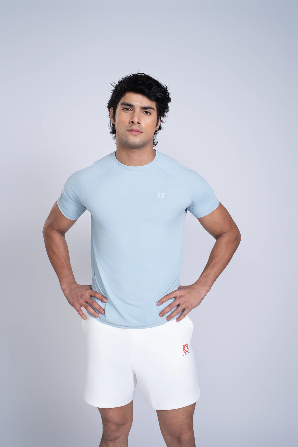 Air Men T-shirt | Steel Blue