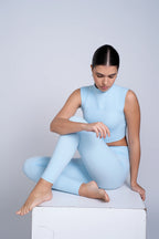 Chisel Tank Top | With Support | Still Water Blue