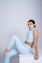 Chisel Tank Top | With Support | Still Water Blue