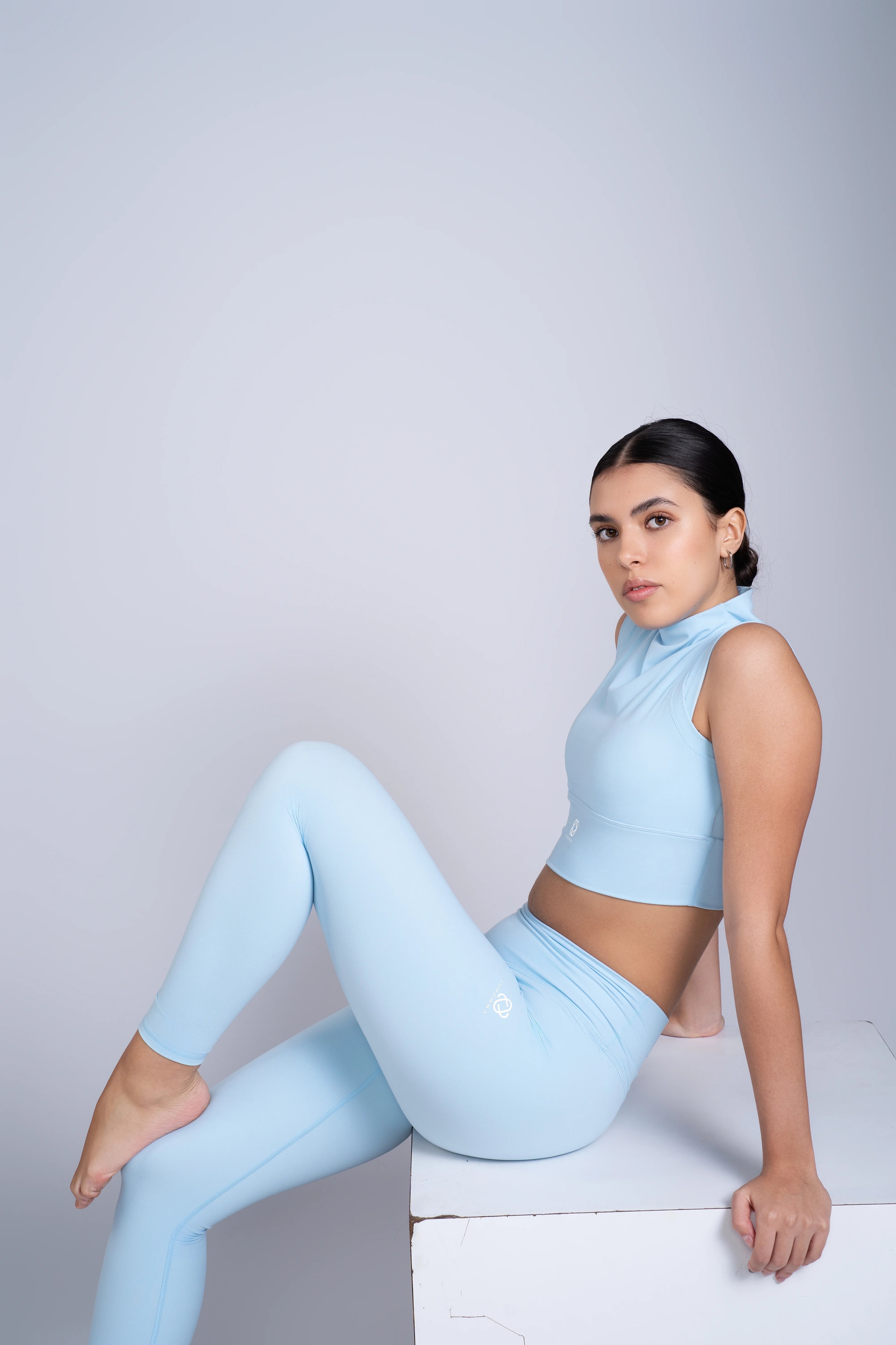 Chisel Tank Top | With Support | Still Water Blue