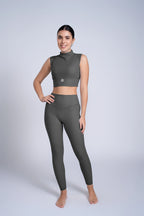 Chisel  Tank Top | With Support | Onyx Grey