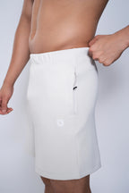 E`lan Flex Shorts | Greige