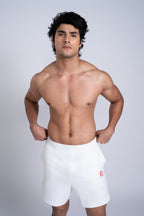 E`lan Flex Shorts | White