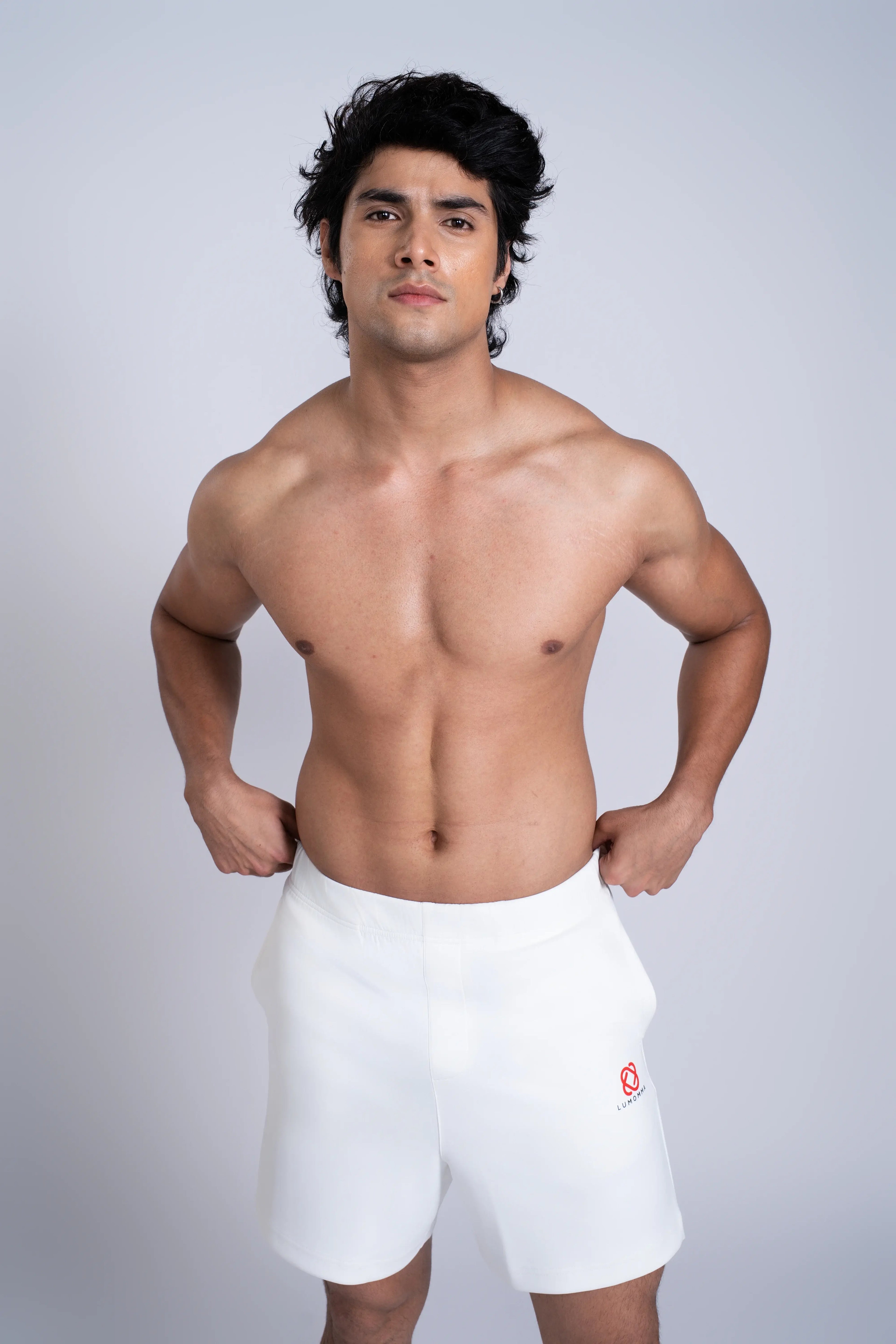 E`lan Flex Shorts | White