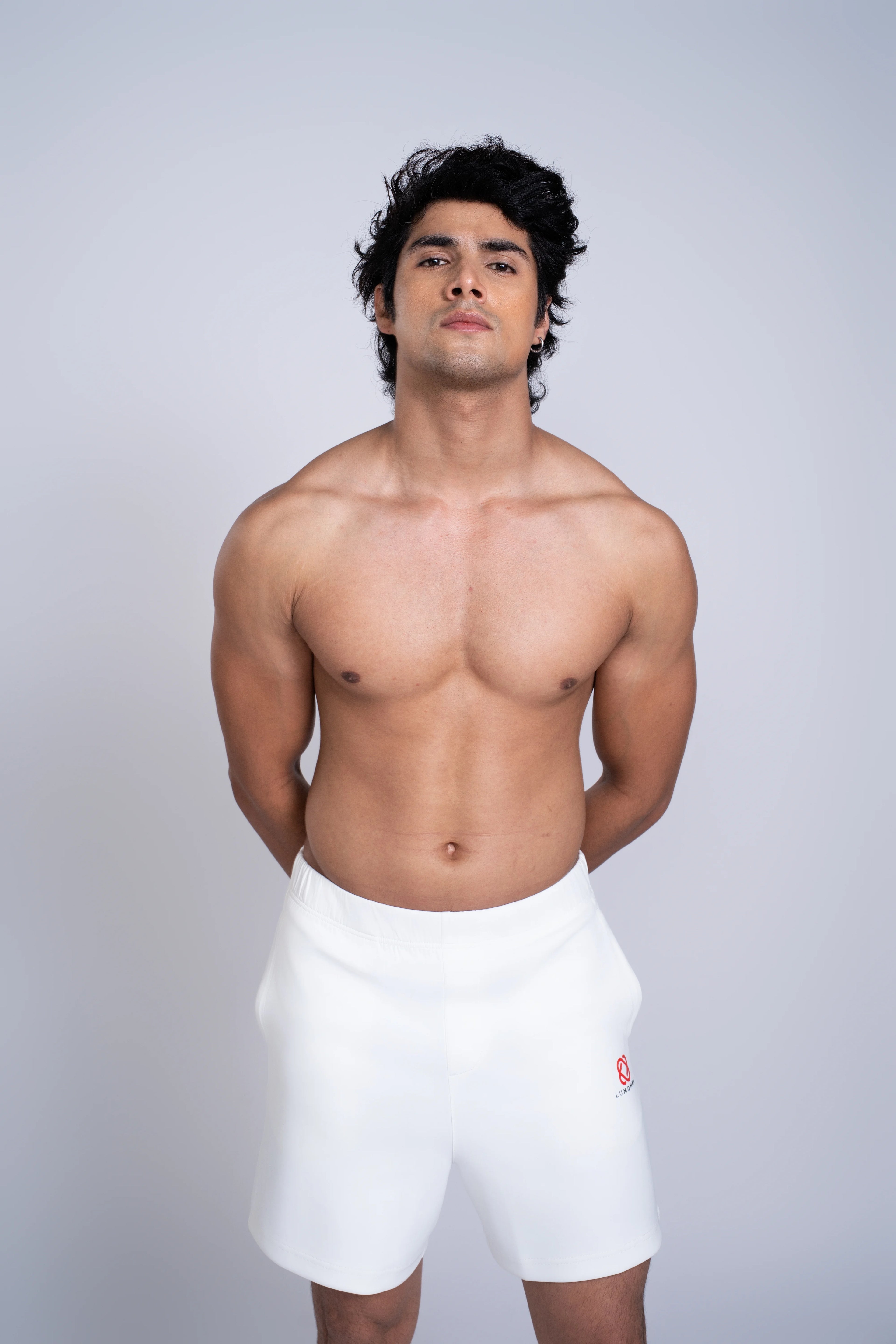 E`lan Flex Shorts | White