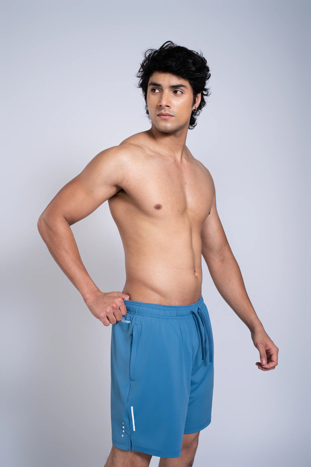 Hybrid 2Layer Shorts | Harbour Blue