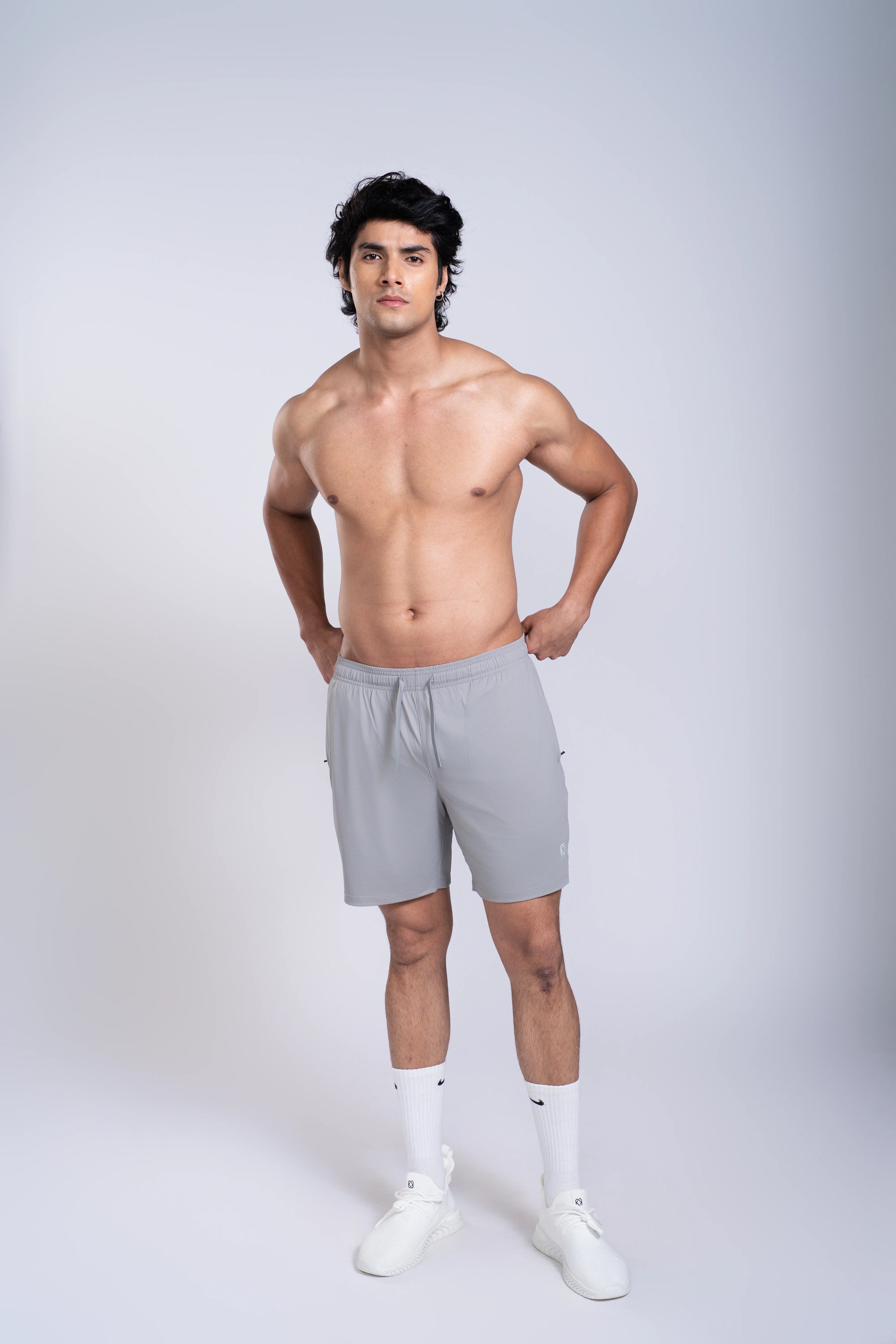 Hybrid 2Layer Shorts | Metal Grey