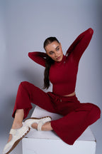 Nova Active Cotton Pants | Wild Rose