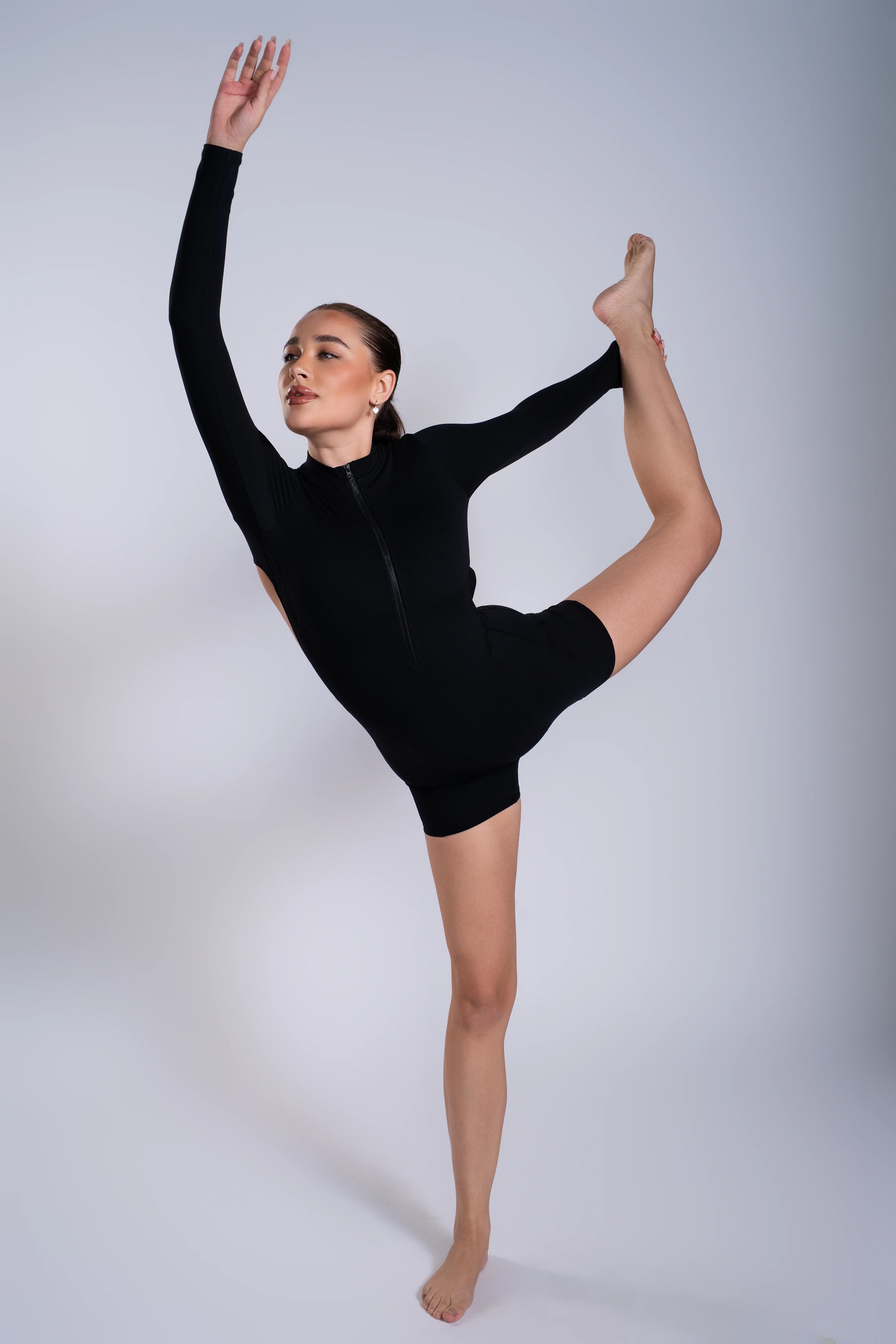 Wave Performance Jumpsuit  | SwimWear | With Support | Black