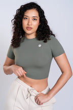 ZenFit Tee | Olive Green