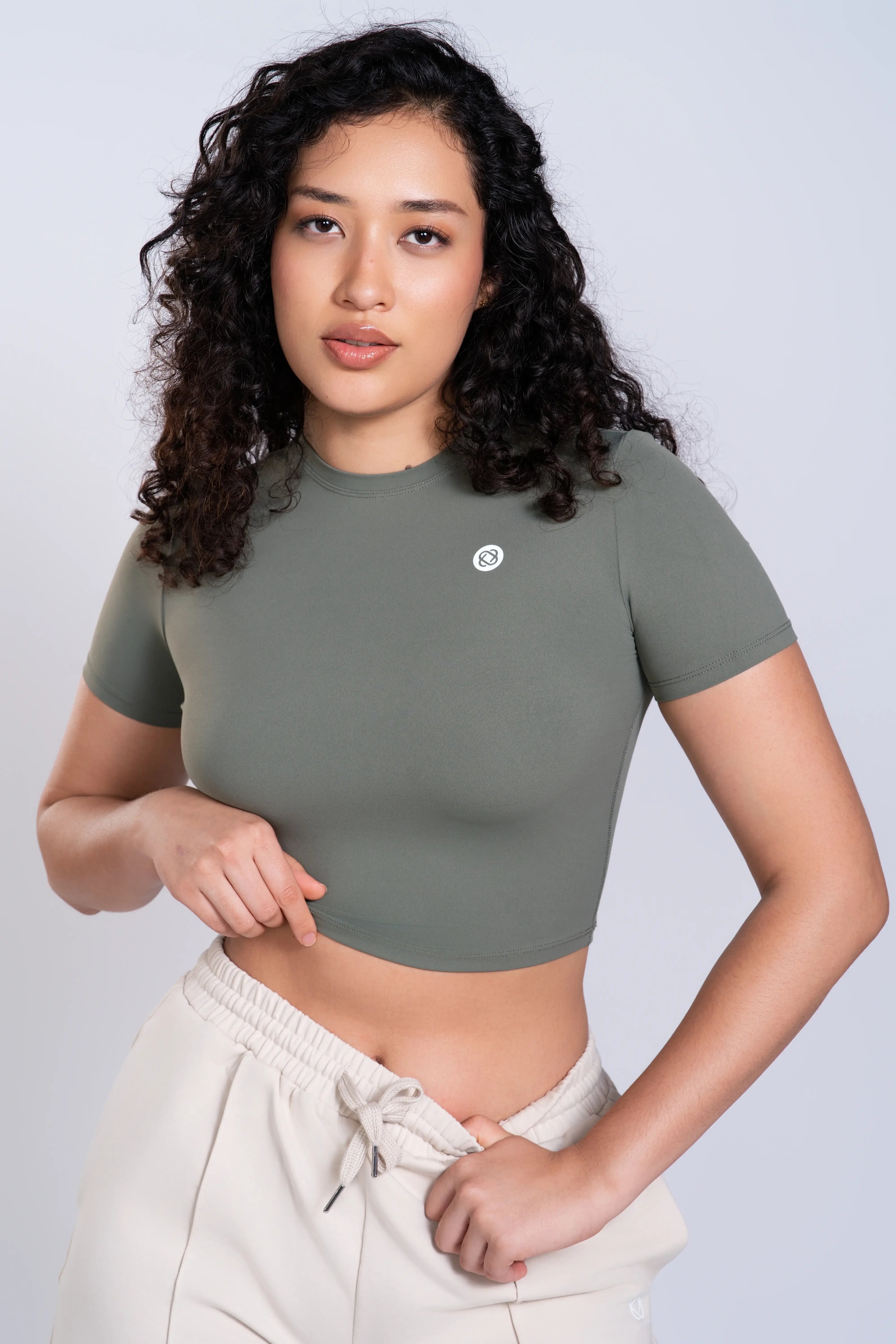 ZenFit Tee | Olive Green