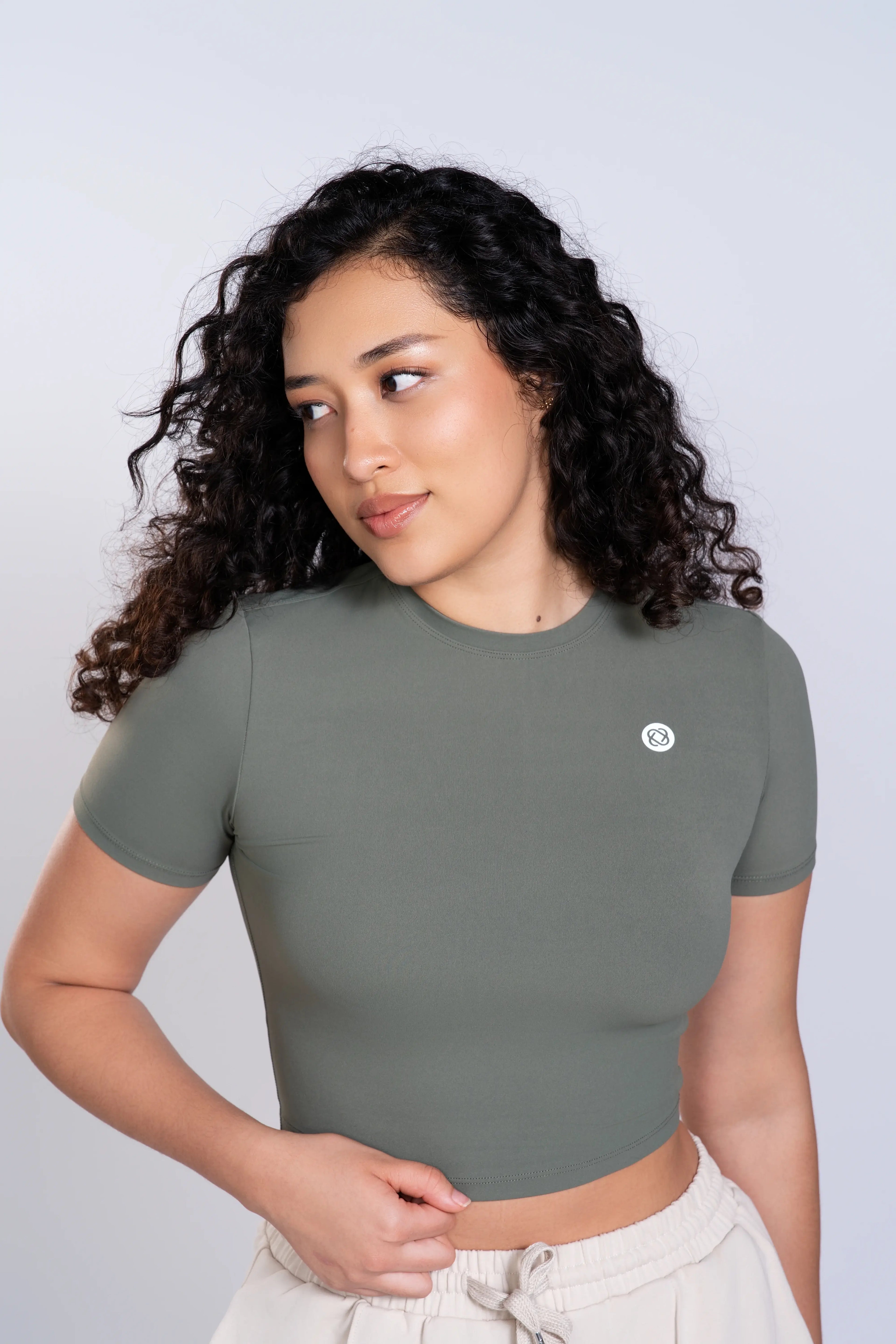 ZenFit Tee | Olive Green