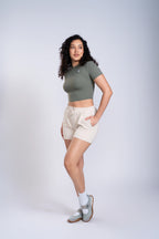 ZenFit Tee | Olive Green