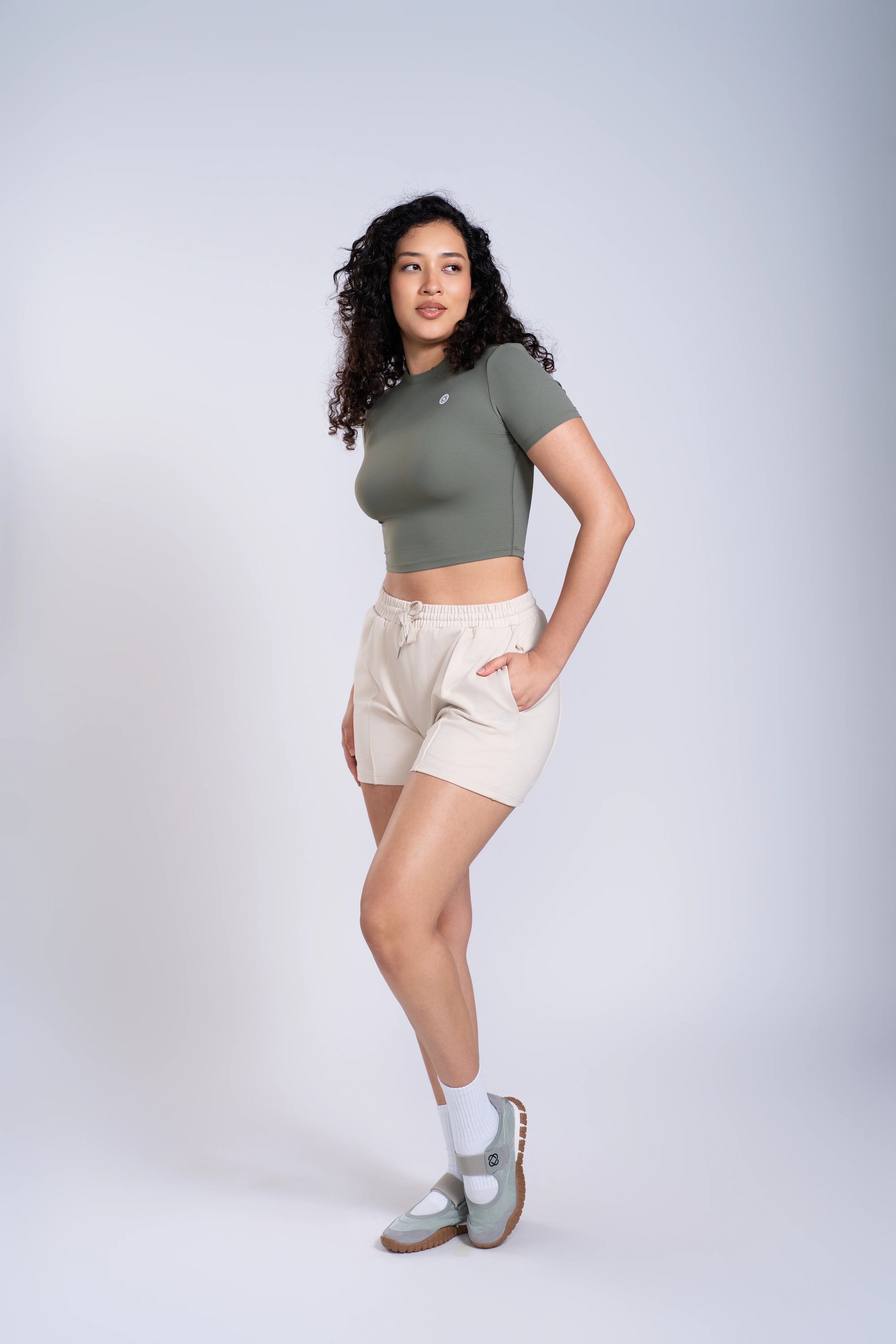 ZenFit Tee | Olive Green