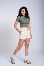 ZenFit Tee | Olive Green